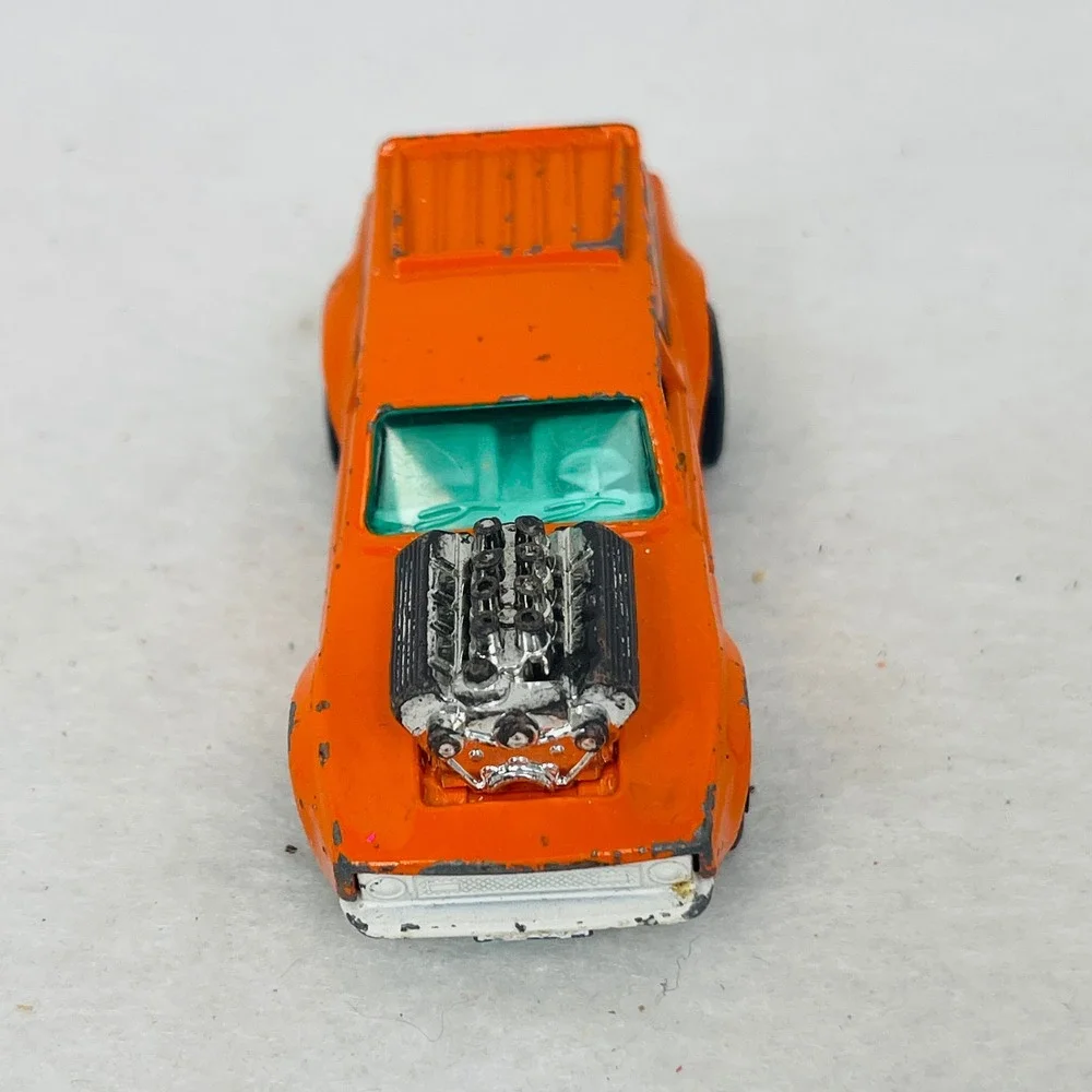 Vtg 1975 Matchbox Superfast No 34 Vantastic Orange Diecast Car Lesney England